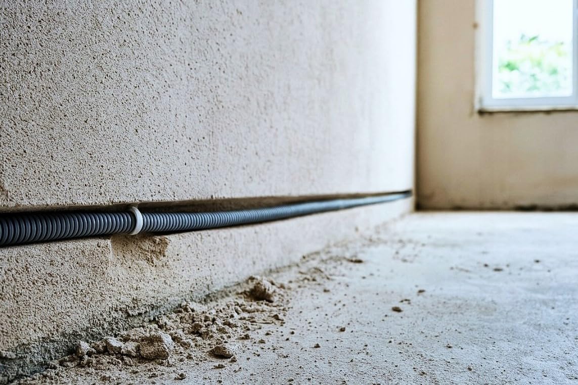 Megaa store Flexibles Leerrohr Wellrohr mit/ohne Zugdraht 320N M16 M20 M25 M32 M40 Kabelschutz UV-Beständigkeit für den Innen- und Außeneinsatz (Ø 11 mm innen/Ø 16 mm außen / 25m)