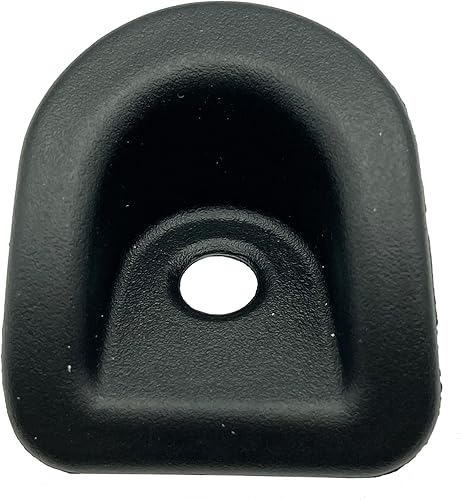 OKAY MOTOR Bisel con ojales para moldura de panel de puerta derecha, para Ford Mustang 7R3Z-63220A50-AA 2005-2009, color negro