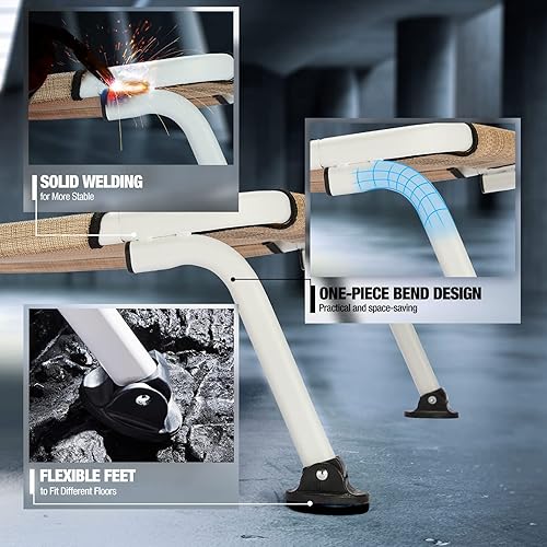 Miniatura 4 de Veehoo Cama elevada para perros para exteriores, camas elevadas impermeables y refrescantes para perros, camas XL, hamaca curvada para mascotas,