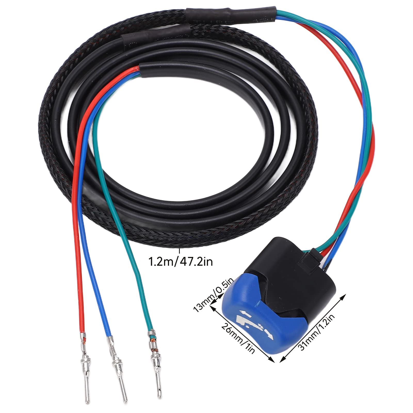 EBTOOLS Power Trim Switch Assembly 5006358 Replacement for Johnson Evinrude Outboard Control Box