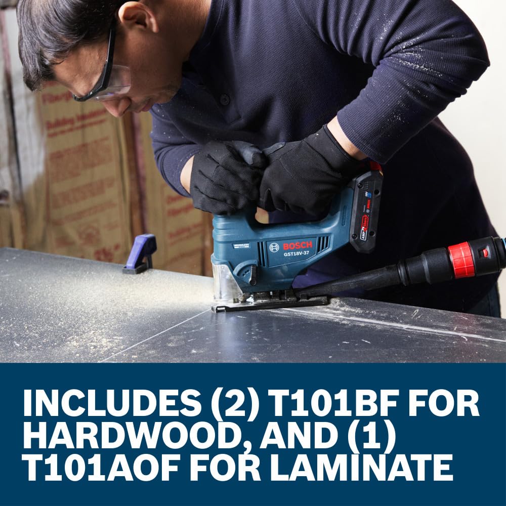 BOSCH Jig Saw Blades - Flooring Cut Set -6 BOSCH Jig Saw Blades - Flooring Cut Set -6