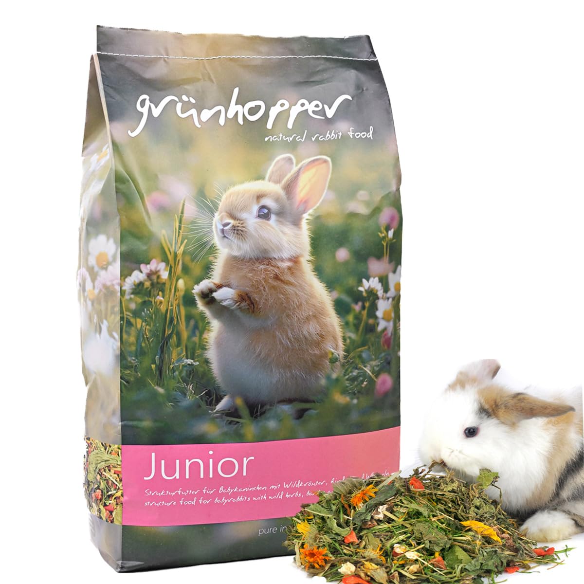 grünhopper Junior konijnenvoer 850 g
