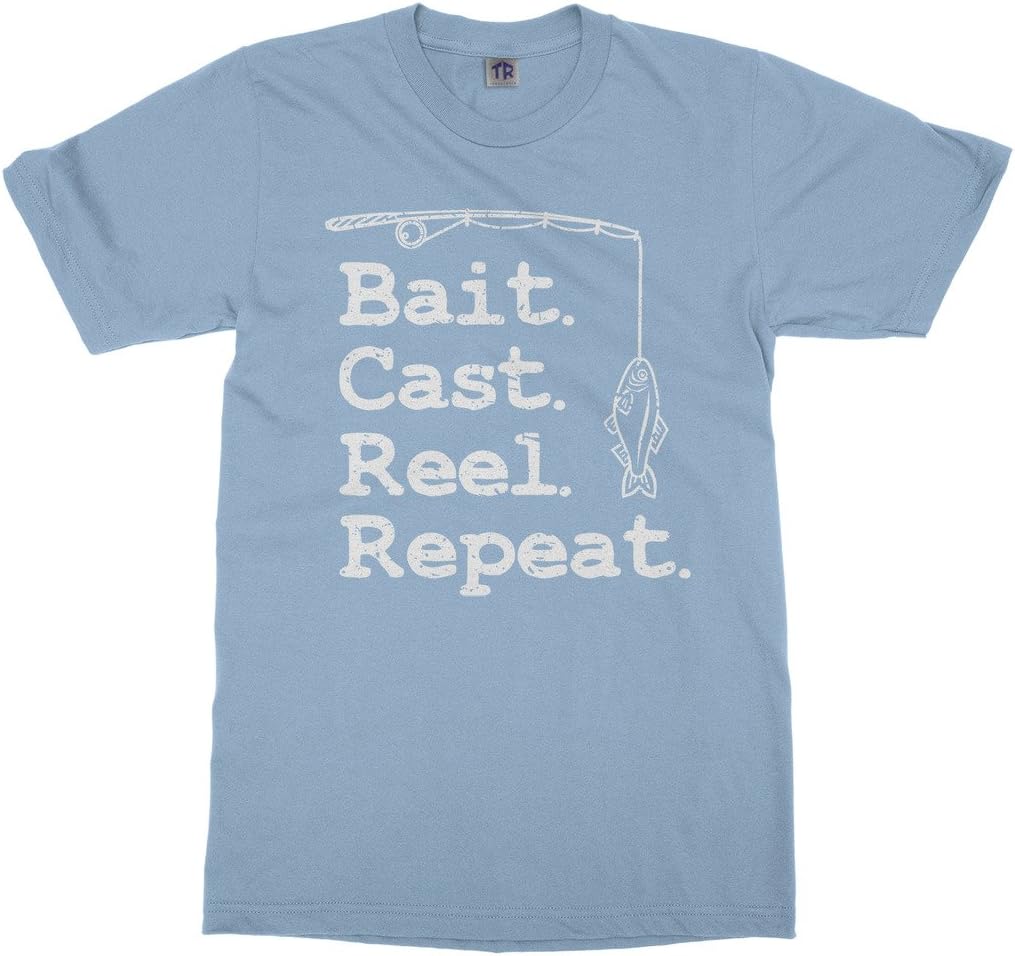 Threadrock Kids Bait Cast Reel Repeat Youth T-Shirt