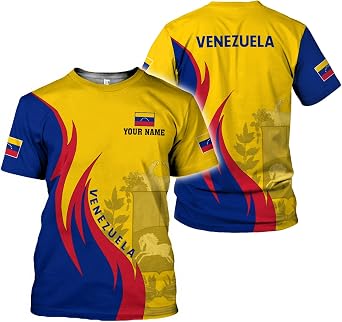 Parvii Personalized Venezuela Shirt, Camisa De Venezuela, Venezuela Baseball Jersey, Venezuelan Jersey Venezuela Shirts Men