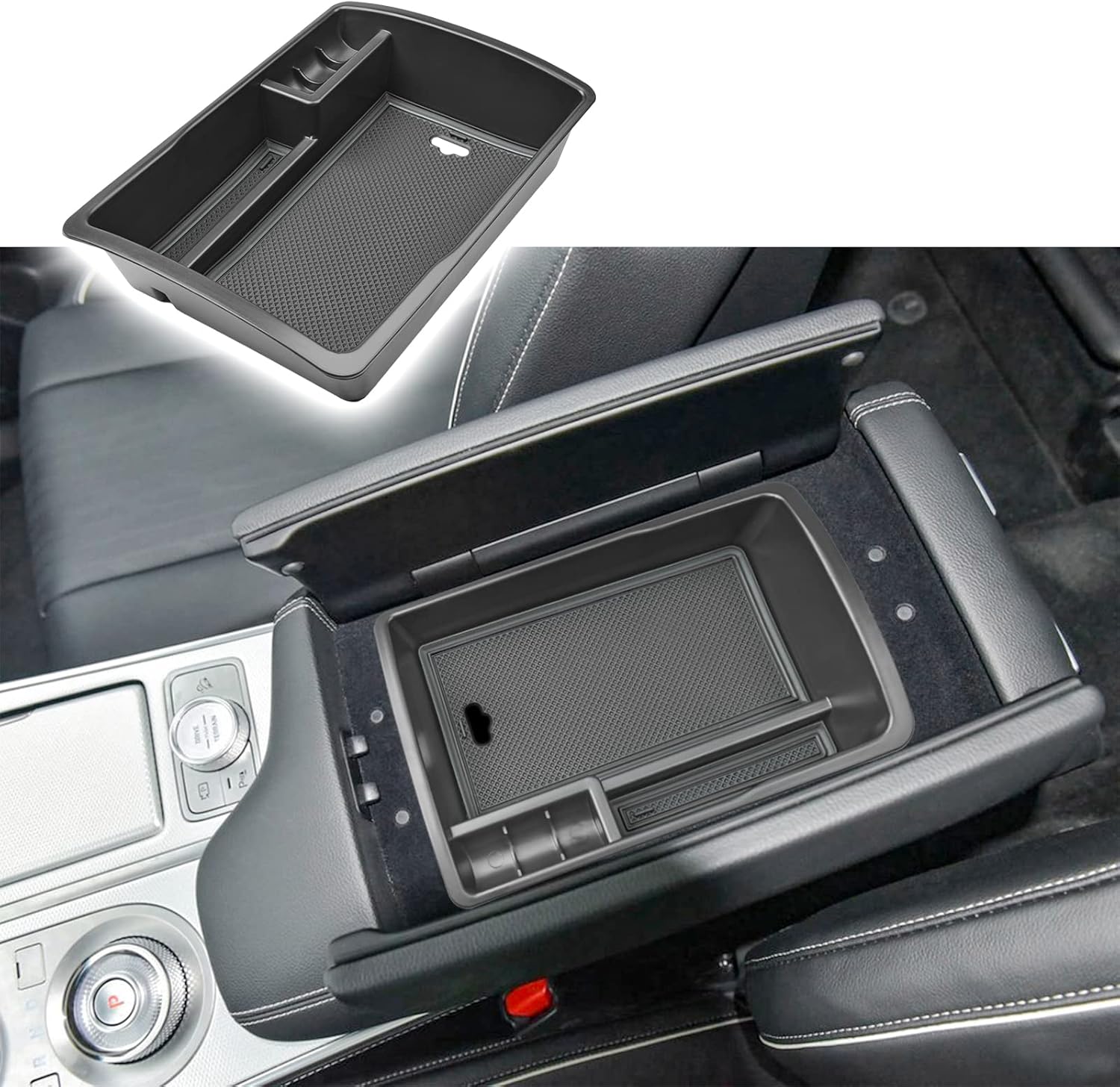 Amazon.com: RUNROAD Center Console Insert Organizer Compatible with ...