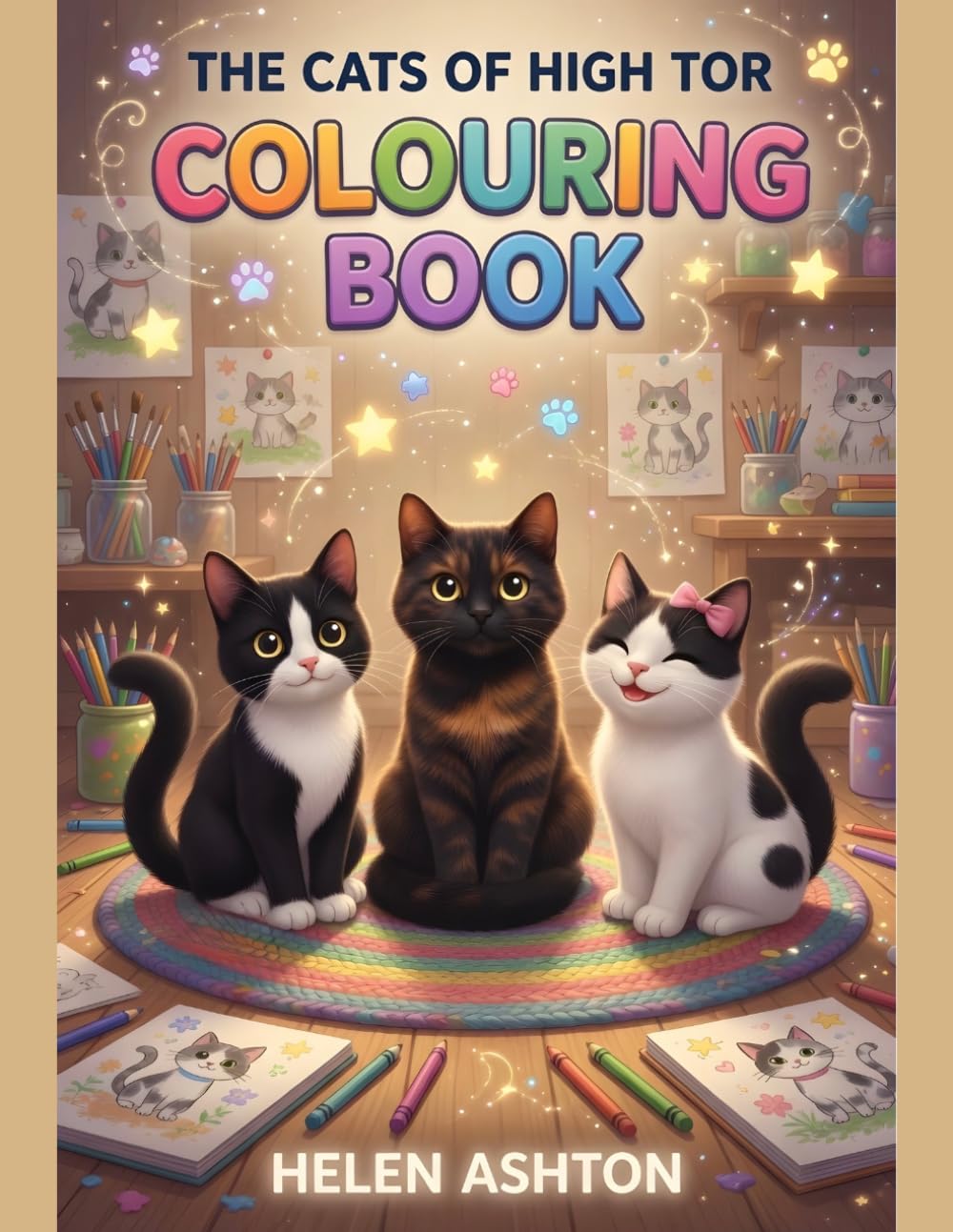 The Cats of High Tor Colouring Book: A pawsome colouring adventure for cat lovers of all ages (The Cats of High Tor Colouring Collection)
