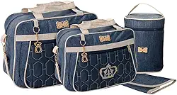 Kit Bolsas Maternidade Baby Deluxe 4 peças