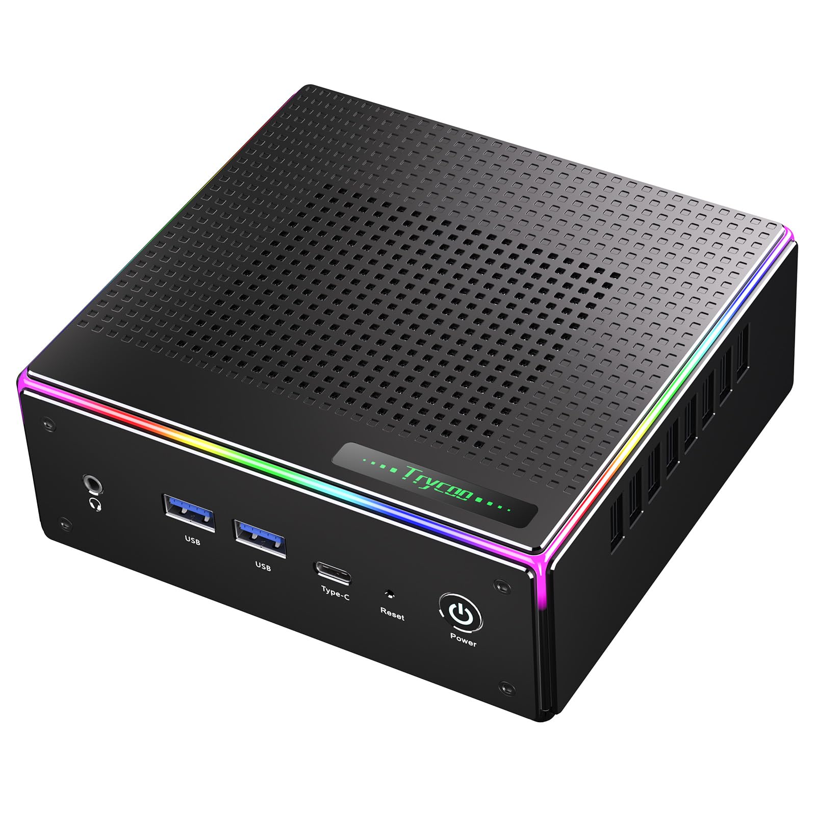 Amazon.com: Trycoo HA-4 Mini Gaming PC, AMD Ryzen 7 Mini PC Ryzen