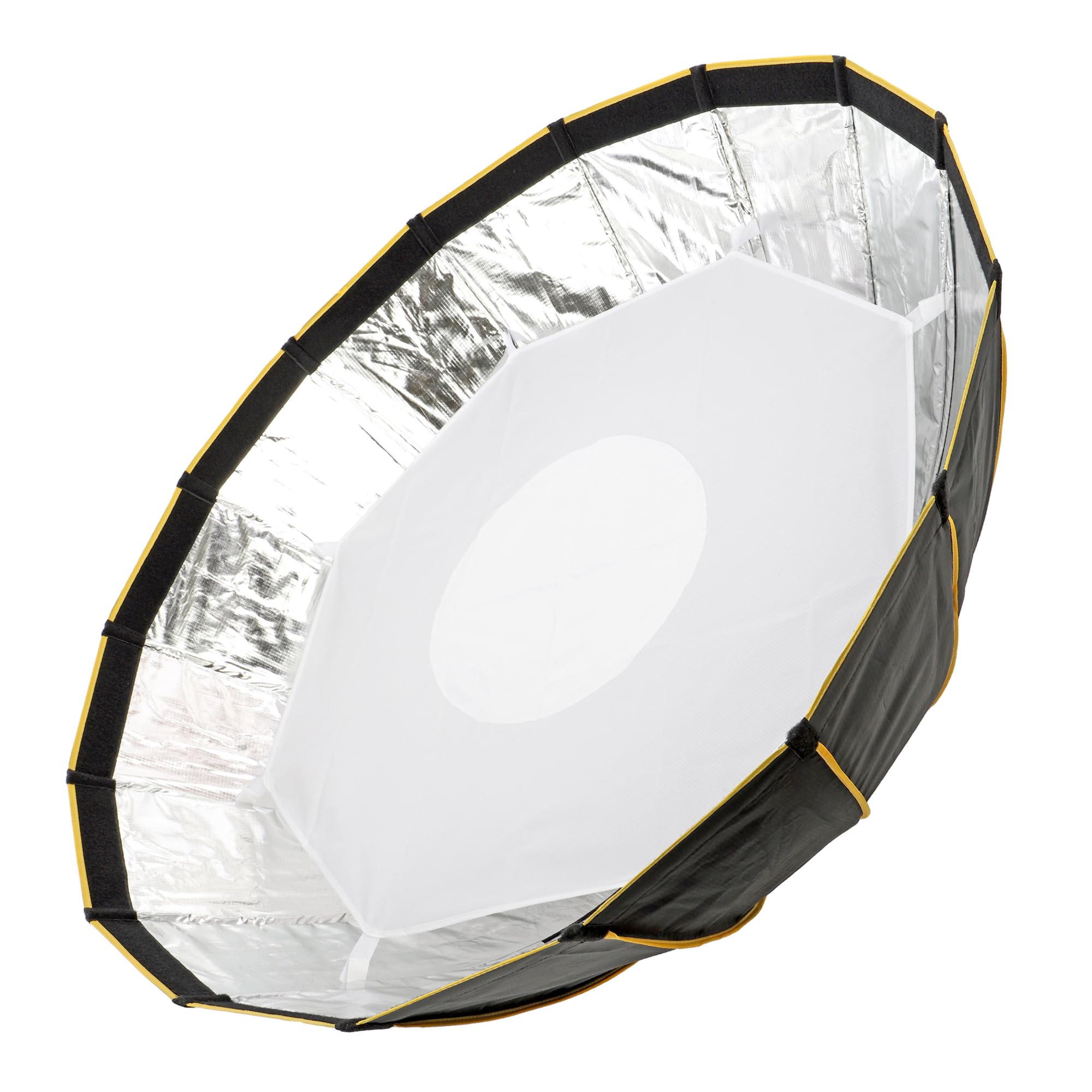 Deep Paraboliczny parasol softbox 120 cm z kratką o strukturze plastra miodu i torbą do przenoszenia