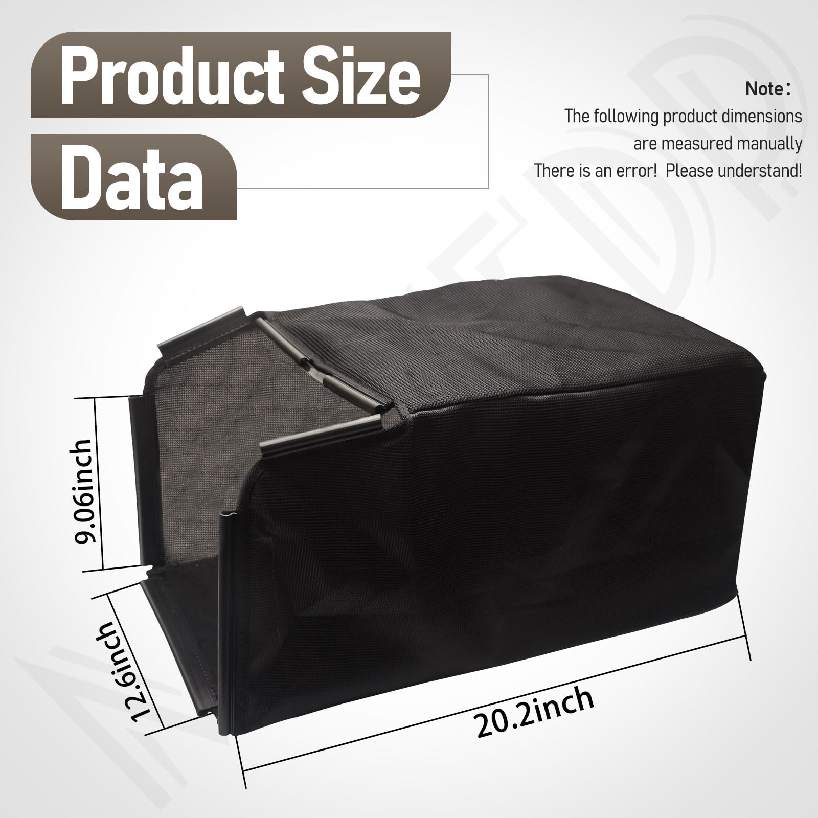 3800095004 - Recogedor de bolsas de césped compatible con cortacésped EGO LM2000, LM2000-S de 21 pulgadas, sustituye a 3800095000 38000950 3800095 (sin marco recogedor de césped)