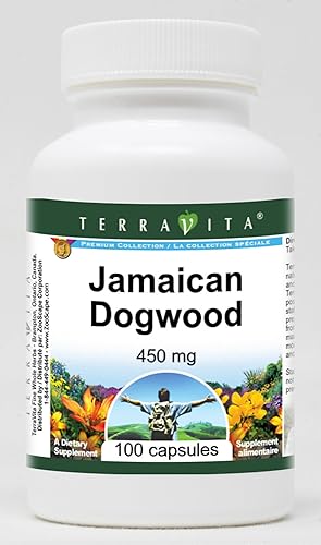TerraVita Cornejo Jamaicano - 450 mg (100 Cápsulas, ZIN 510721) - Paquete de 3 disponible en Yaxa Costa Rica
