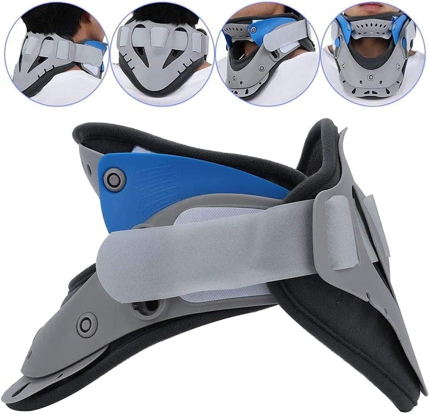 TIST Neck Brace Collar Neck Brace for Sleeping|Durable Neck Chest Orthosis|for Neck & Shoulder Pain Relief and Improving Spine Alignment