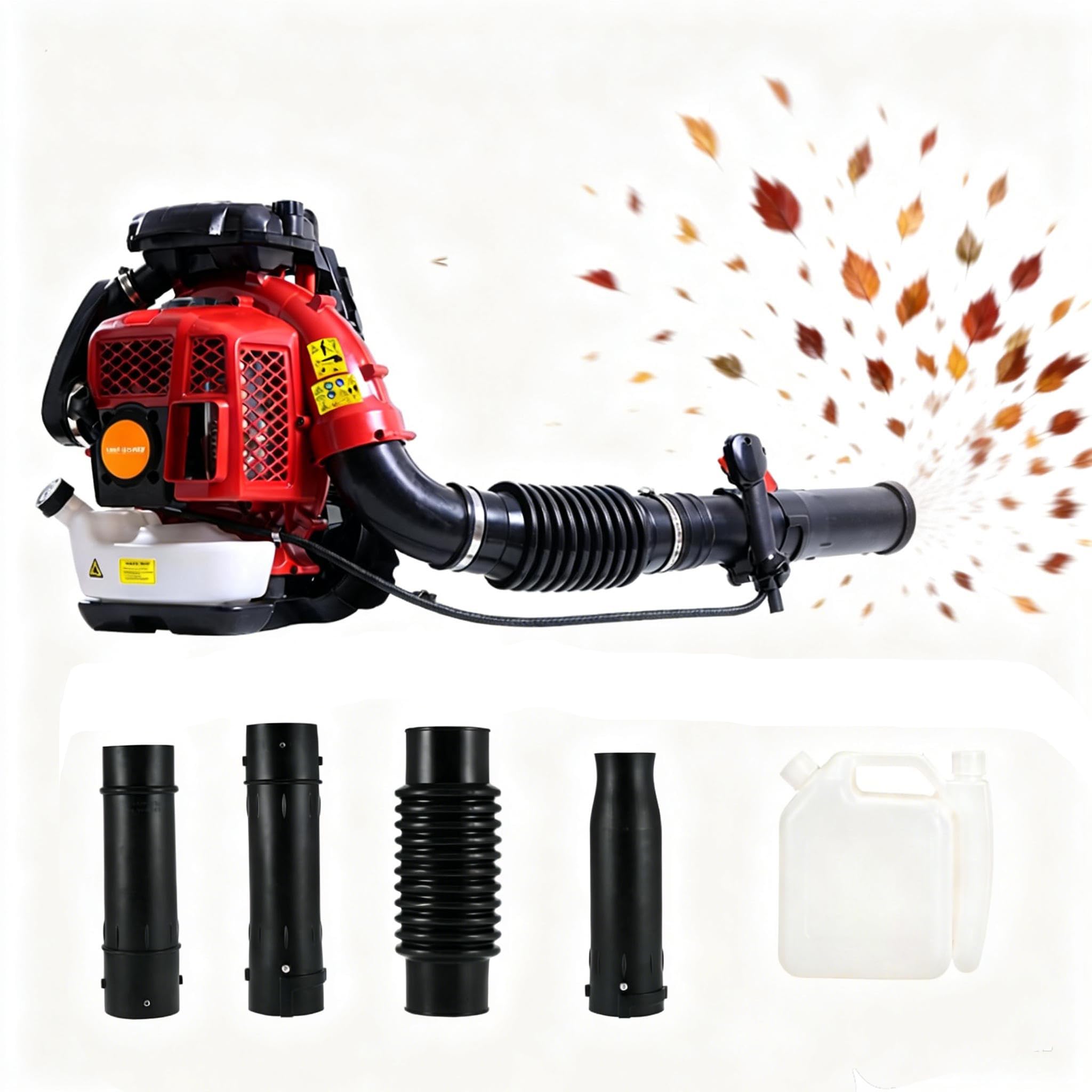 Amazon.com: 80CC 900CFM Leaf Blower - 2 Stroke Backpack Gas