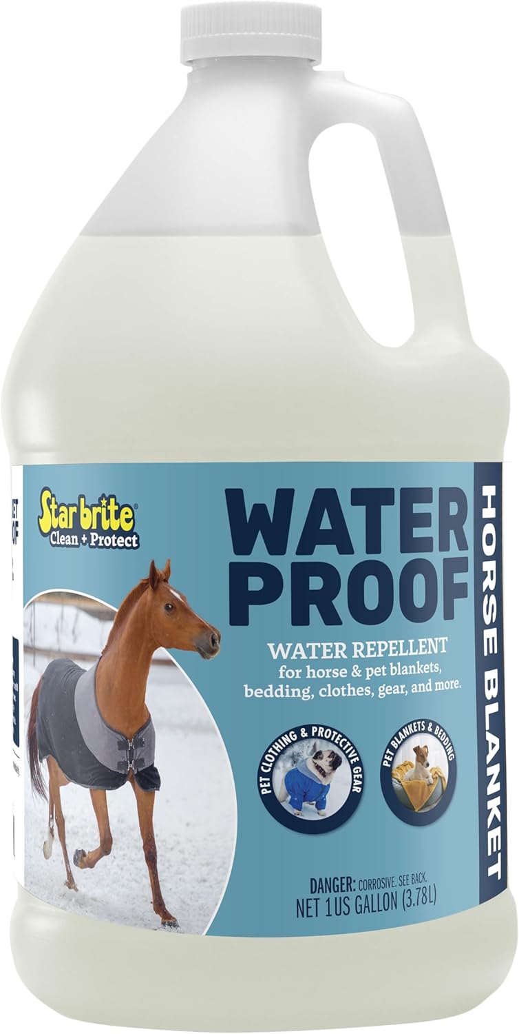 STAR BRITE Waterproof Spray for Horse Blankets - 1 Gallon
