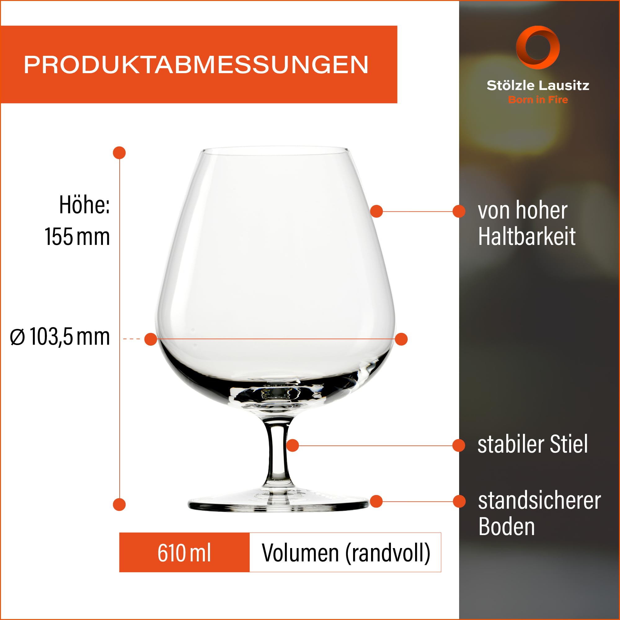 Set 6 Boccali Da Birra Stölzle Lausitz 500 Ml – Collezione Kaiser, Lavabili In Lavastoviglie