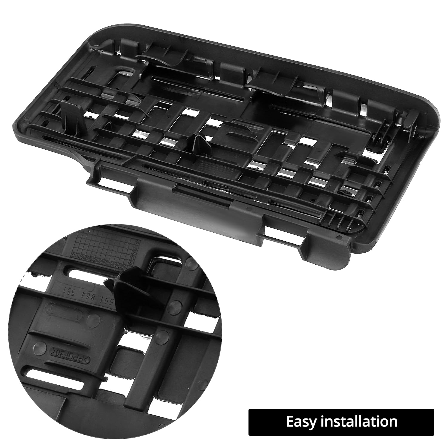 QWORK® 4 szt. Osłony pedału hamulca ze stali nierdzewnej, nakładki na przyspieszenia, kompatybilne z wersją Golfa 7, VW, Passat B8