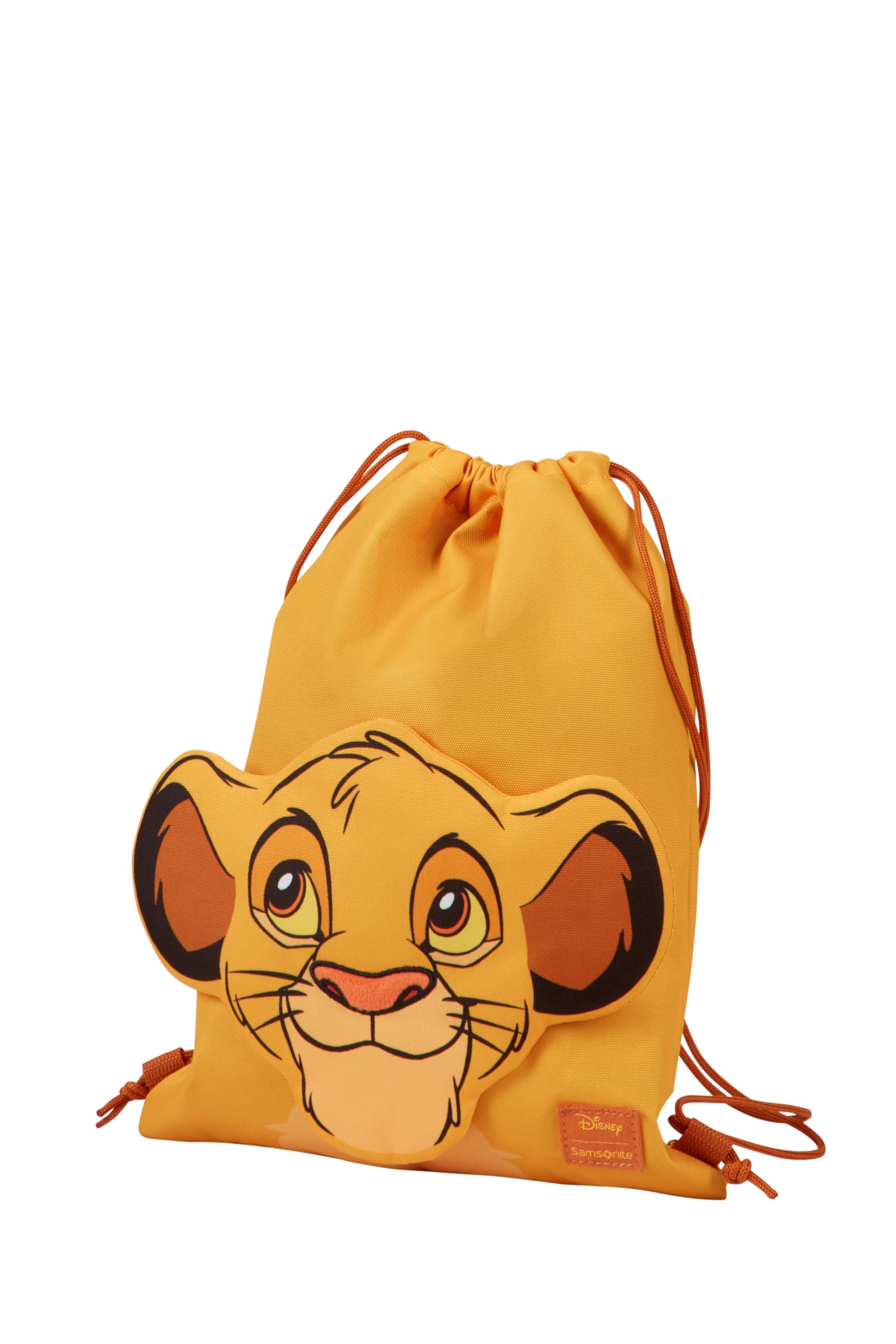 Samsonite Sammies Disney - Simba Drawstring Bag for Kids 37 cm, Sports Bag with Drawstring, Lightweight Gym Bag for School, Sports & Leisure