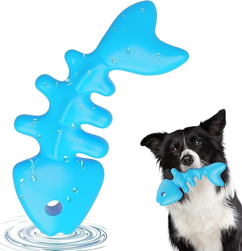 Juguetes masticables indestructibles para perros para masticadores agresivos, juguetes de huesos de nylon resistentes para razas grandes, juguetes