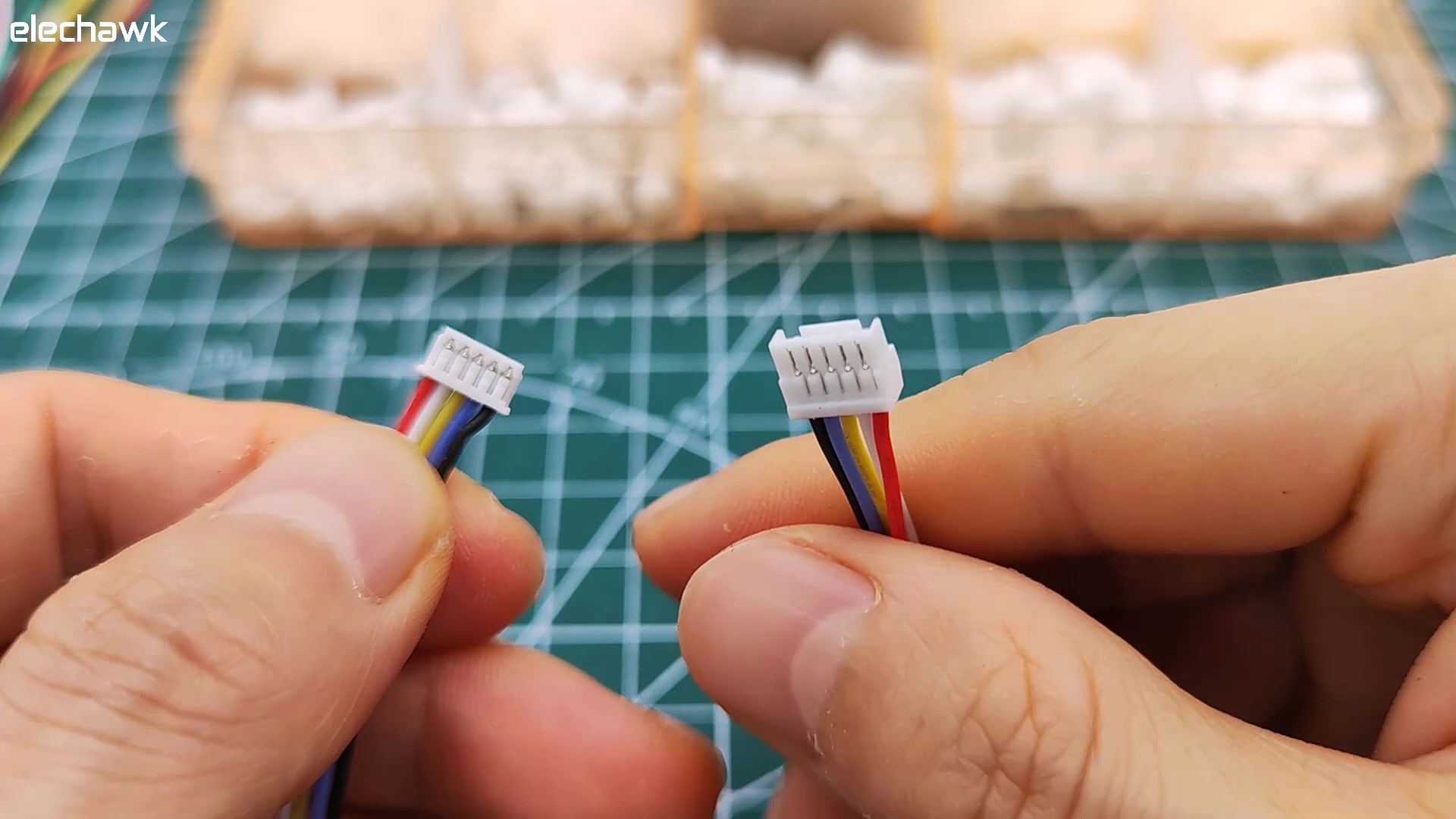 Kit De Cables SH1.0 A PB1.25 – 200 Cables Preengarzados Y Conectores Para Drones FPV Y Placas I2C