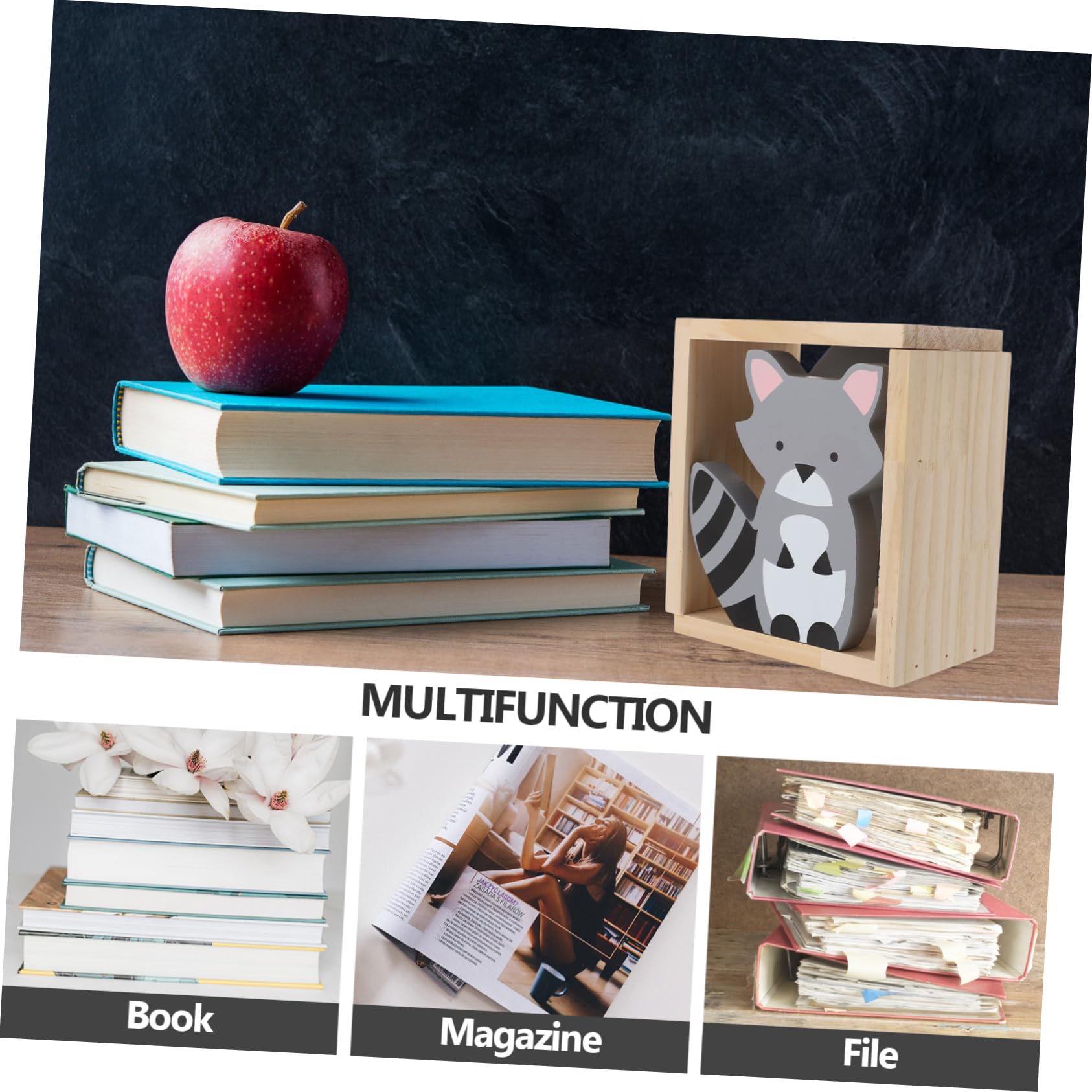 PRETYZOOM Bureau Forme De Laveur Organisateur pour Maison Décoration Intérieure Bois
