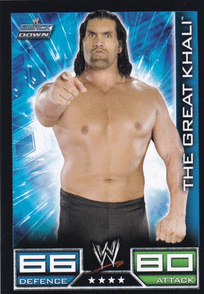 Slam Attax Base Trading Card(s) You Select (The Great Khali)