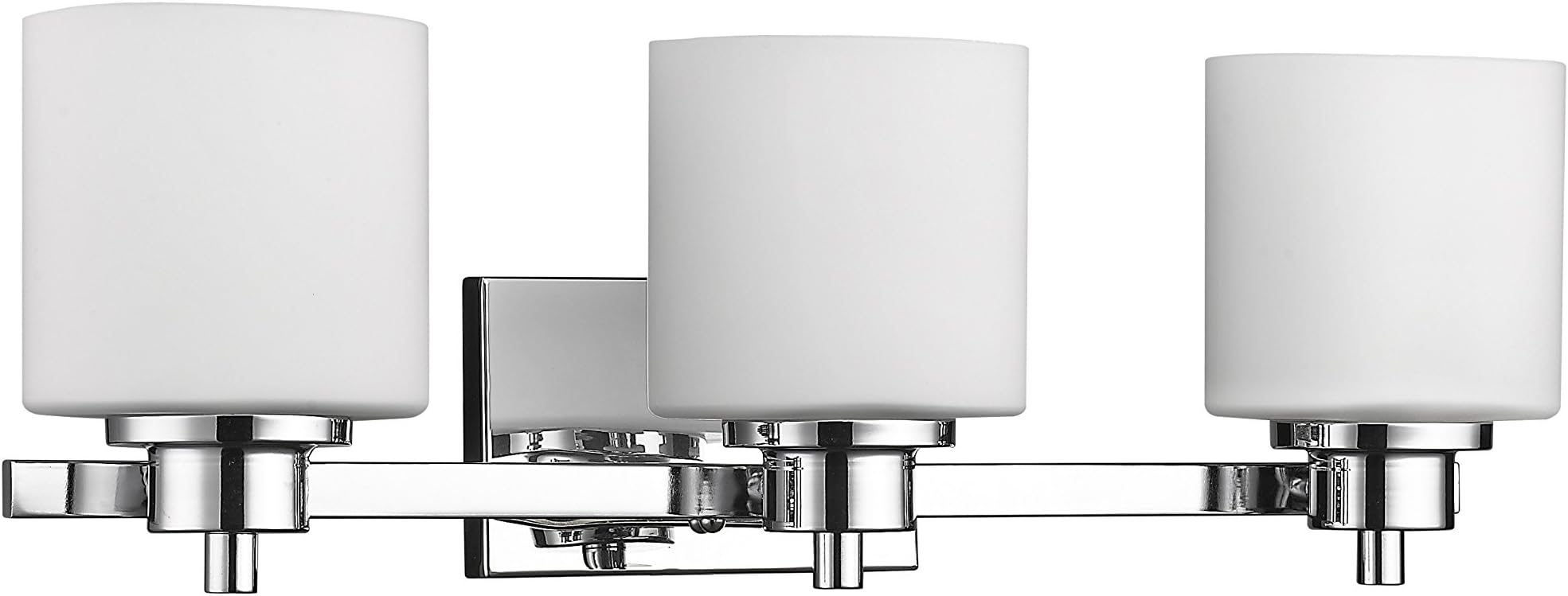 Chloe CH821036CM24-BL3 Vanity Bath Light Fixture, Chrome