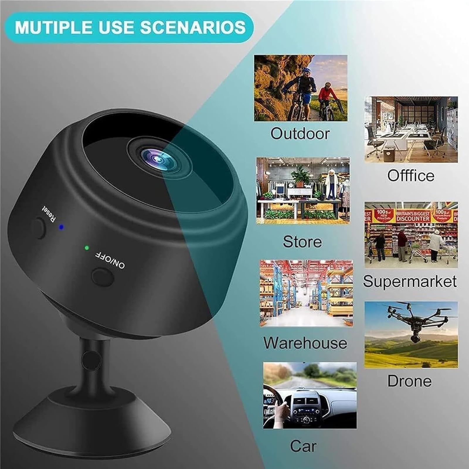 Miniguard Cam Orbicam Magnetic Mini Security Camera - Secret Scope Mini ...