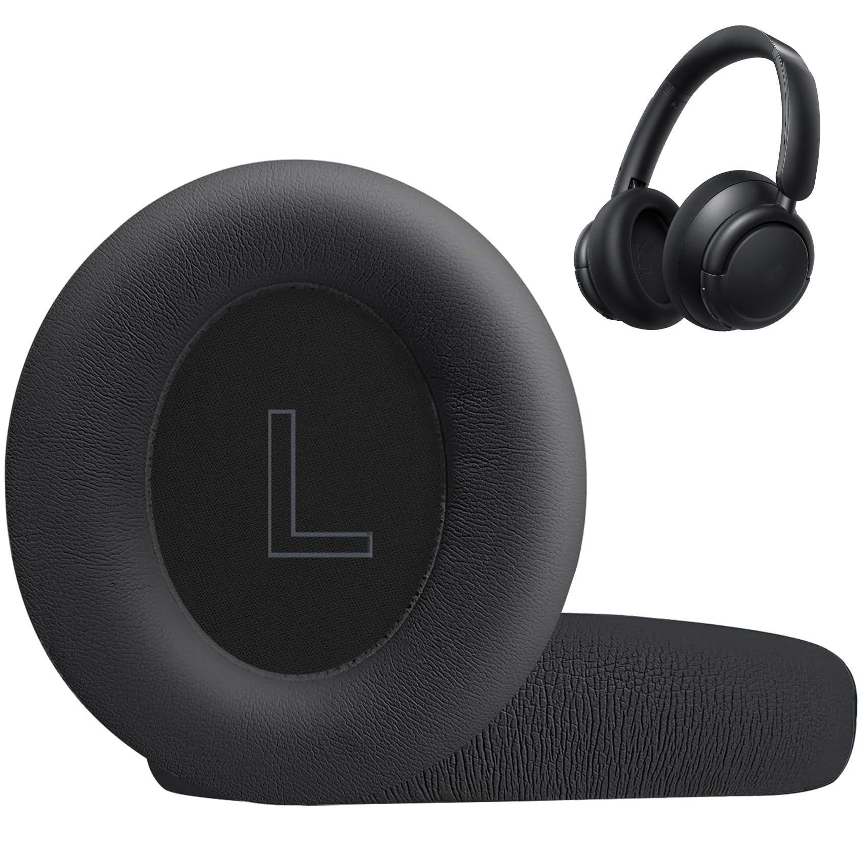 Replacement Ear Pads for Anker Soundcore Life Q30 / Q35 Bluetooth Headphone, Headphones Ear Cushions Covers for Anker Soundcore Life Q30BT / Q35BT Headset Accessories Ear Cups Repair Part-Black