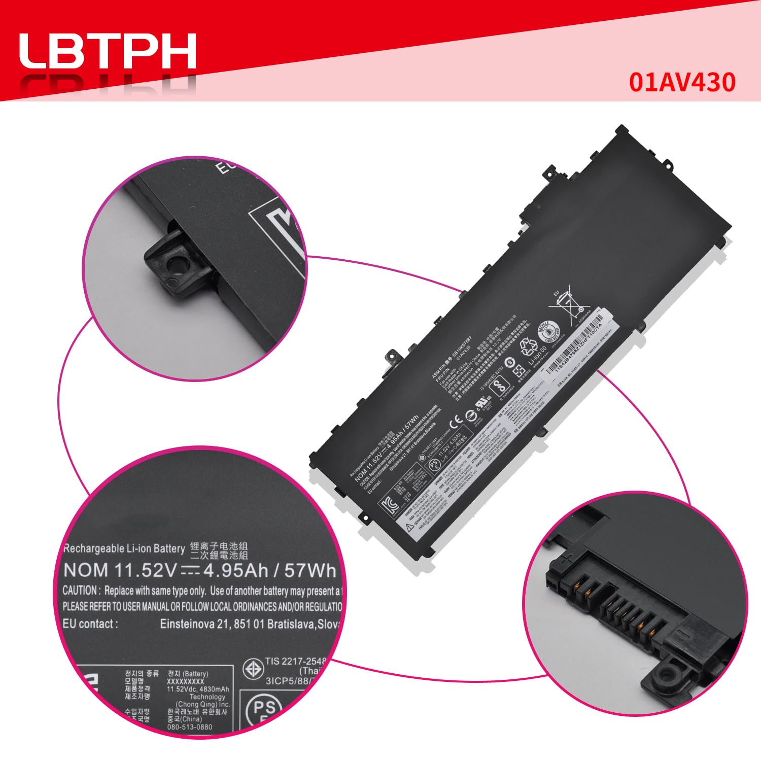 Amazon.com: LBTECH 01AV429 01AV430 01AV431 01AV494 Compatible