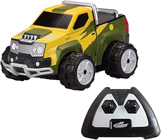 Kid Galaxy Morphibians 2.4 GHZ Yellow Off Road R/C Truck - Runs on Land & Water