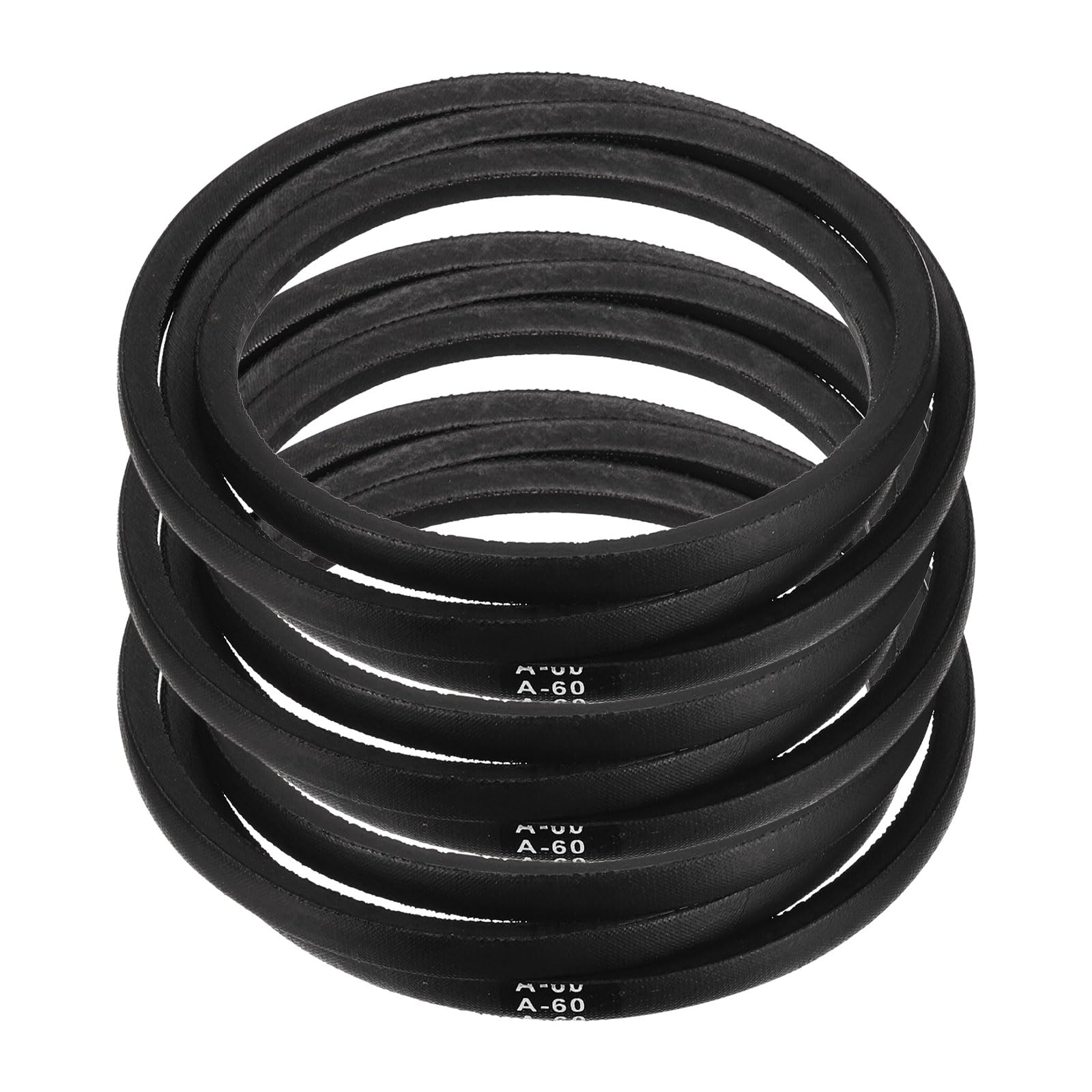 QUARKZMAN 3pcs A60 Ou 4L620 Courroie Trapézoïdale Enrobée Caoutchouc, Longueur 60" (1525mm)