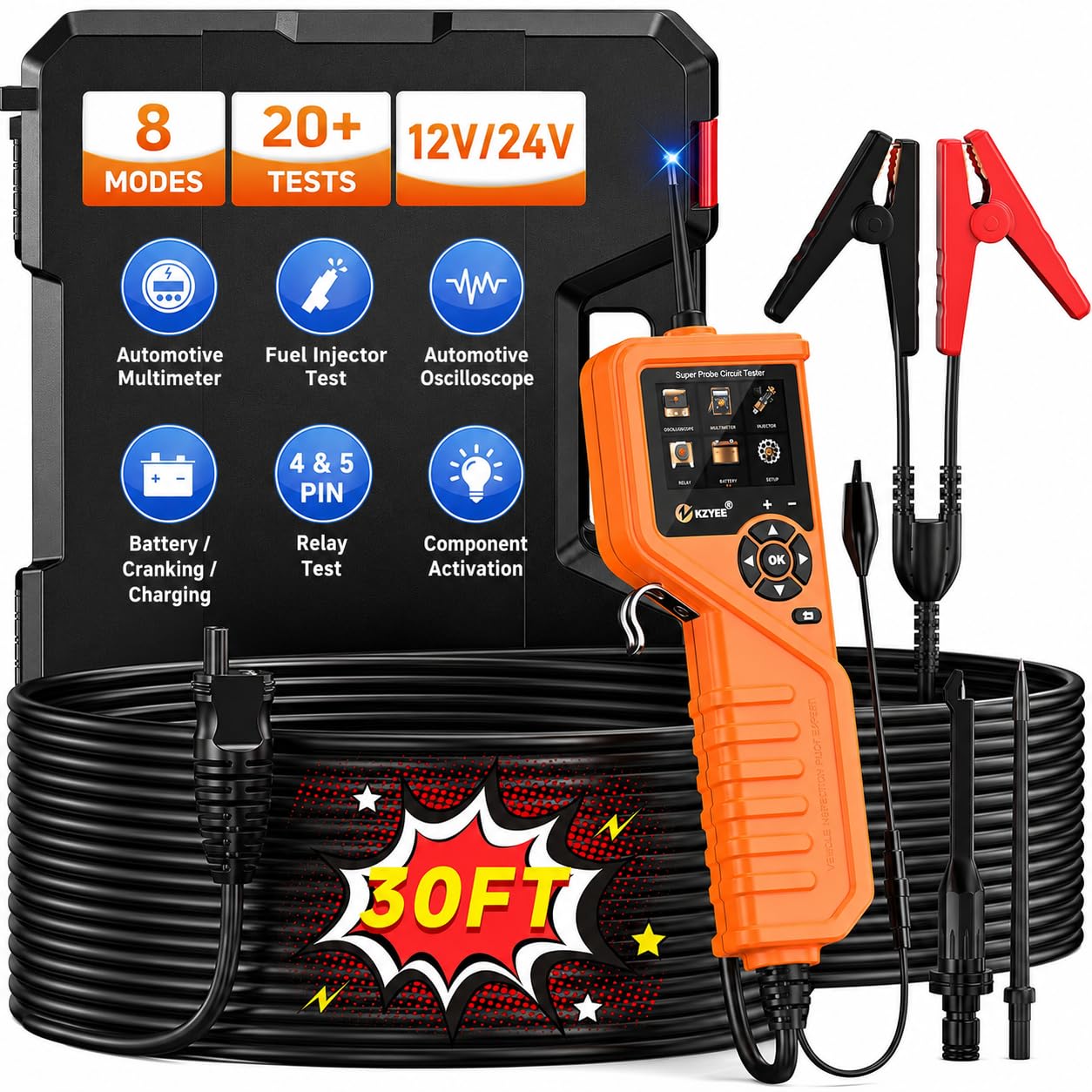 KZYEE KM06 Automotive Circuit Tester, Power Circuit Probe — Amazon image 10