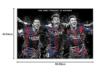 メッシ ロナウド ムバッペ ネイマール アート ポスター 4枚セット A4 メッシ ロナウド ムバッペ ネイマール アート ポスター 4枚