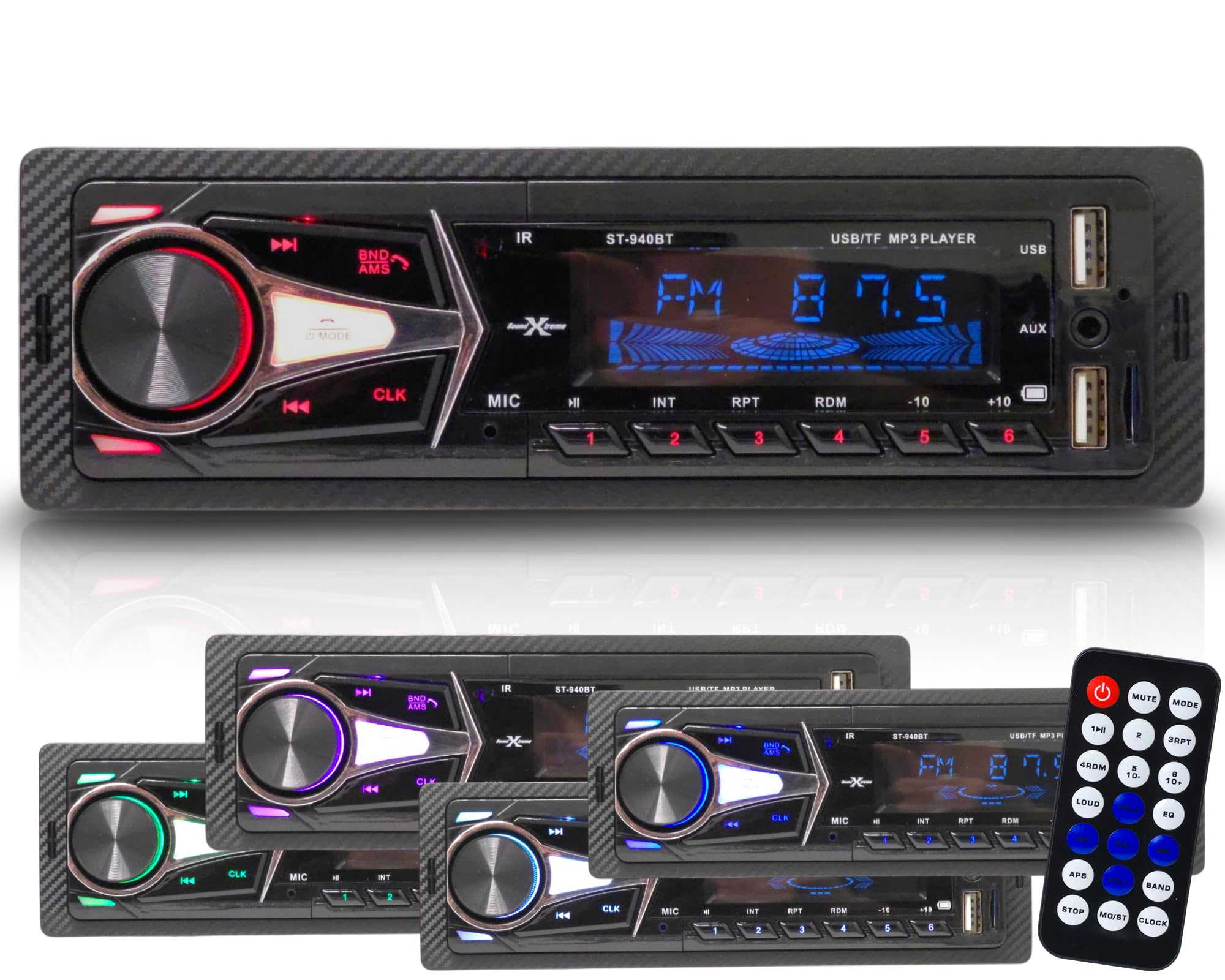 Amazon.com: SoundXtreme ST-940BT 240W Digital Media Receiver, Car