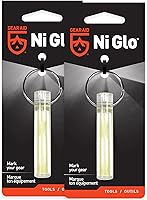 Vista 1 de GEAR AID Ni Glo 2” UV Rechargeable Glowing Keychain – Multi-Purpose Glow-in-the-Dark Accessory for Camping