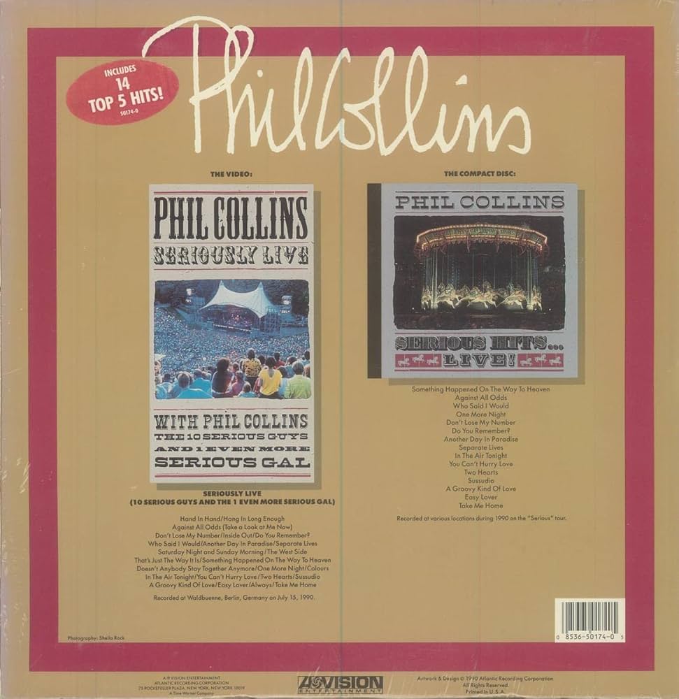 Amazon.com: Serious Hits Live - sealed: CD 和黑膠唱片