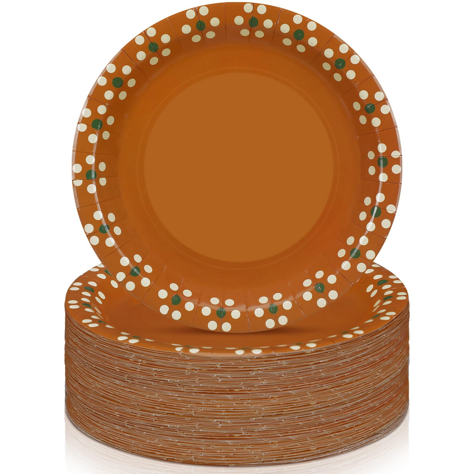 Yungyan 50 platos de fiesta Cielito Lindo de 9 pulgadas, platos de barro, mexicanos, platos de papel, baby shower, Cielito Lindo, suministros de fiesta, plato mexicano, terracota, flor, arcilla