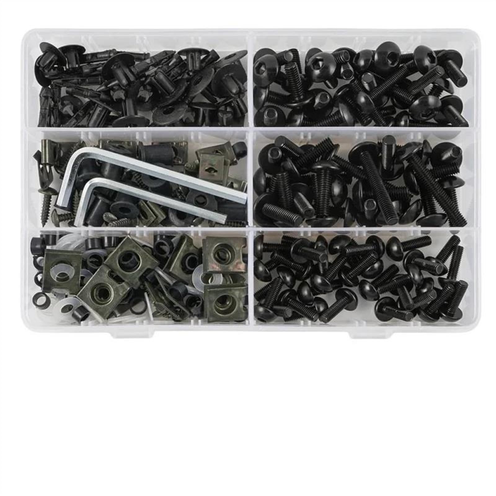 Motorcycle Modification Screw Nut Set For CBR600RR CBR1000RR CBR 600 F2 F3 F4 RR 1000 900 929RR 650R CNC Alloy(Black)