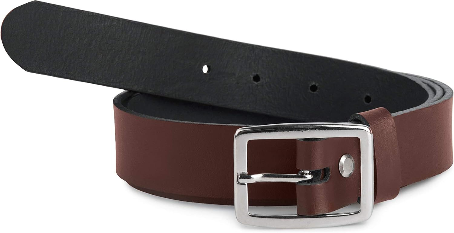 Cintura Donna In Vera Pelle - 3 Cm Extra-Spessa, Modello D41 - Foto 8