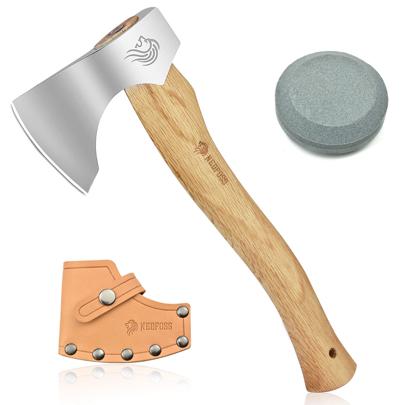 Buy NedFoss 13" Hatchet, Camping Axes and Hatchets, Bearded Viking