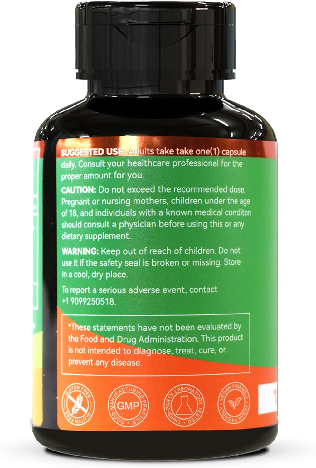 Dandelion Root Supplement 3750mg, 100% Vegetarian, Non-GMO, Gluten Free, 120 Capsules, 4 Month Supply - Image 3