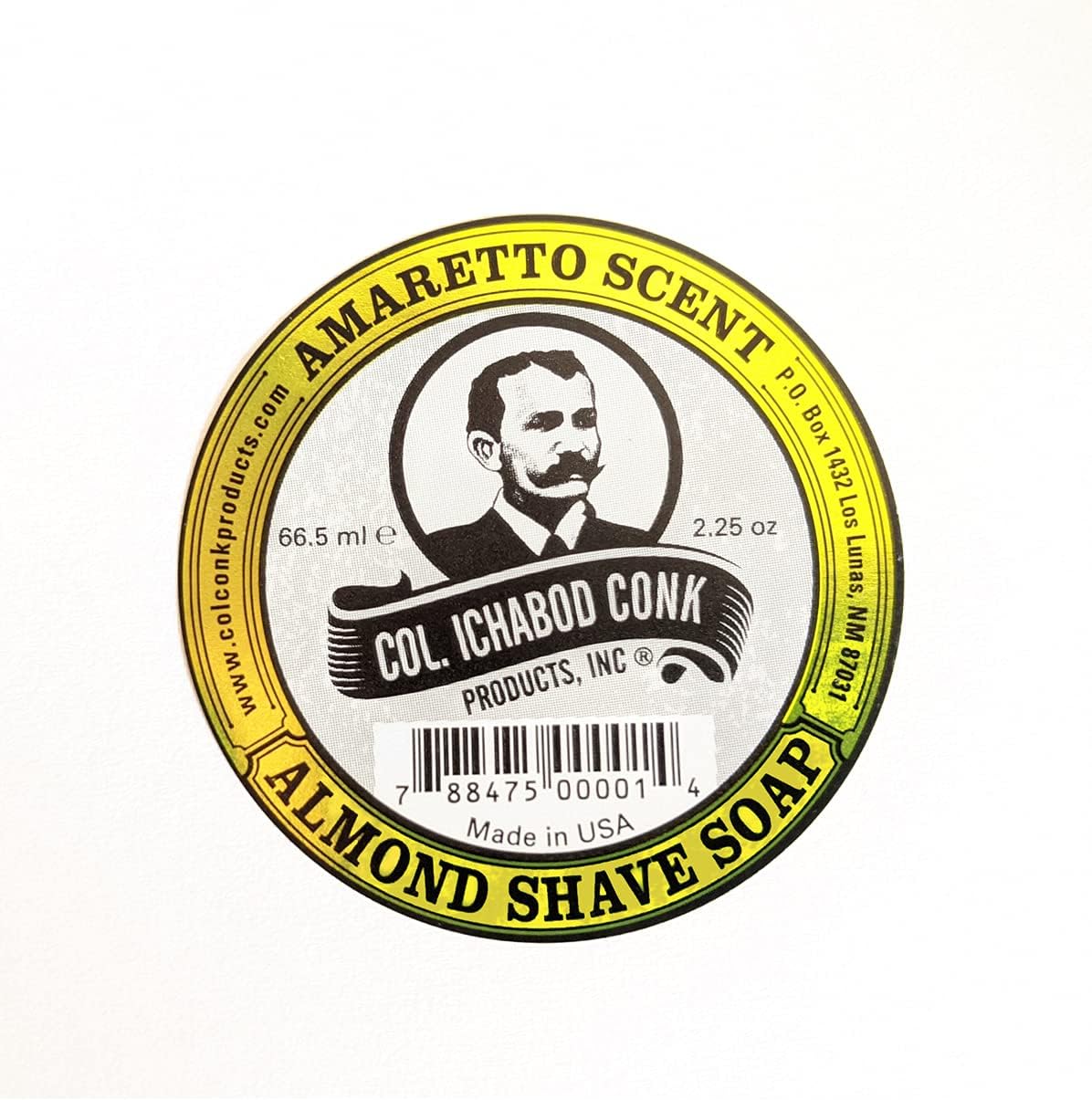 COL CONK ALMOND SHAVE SOAP