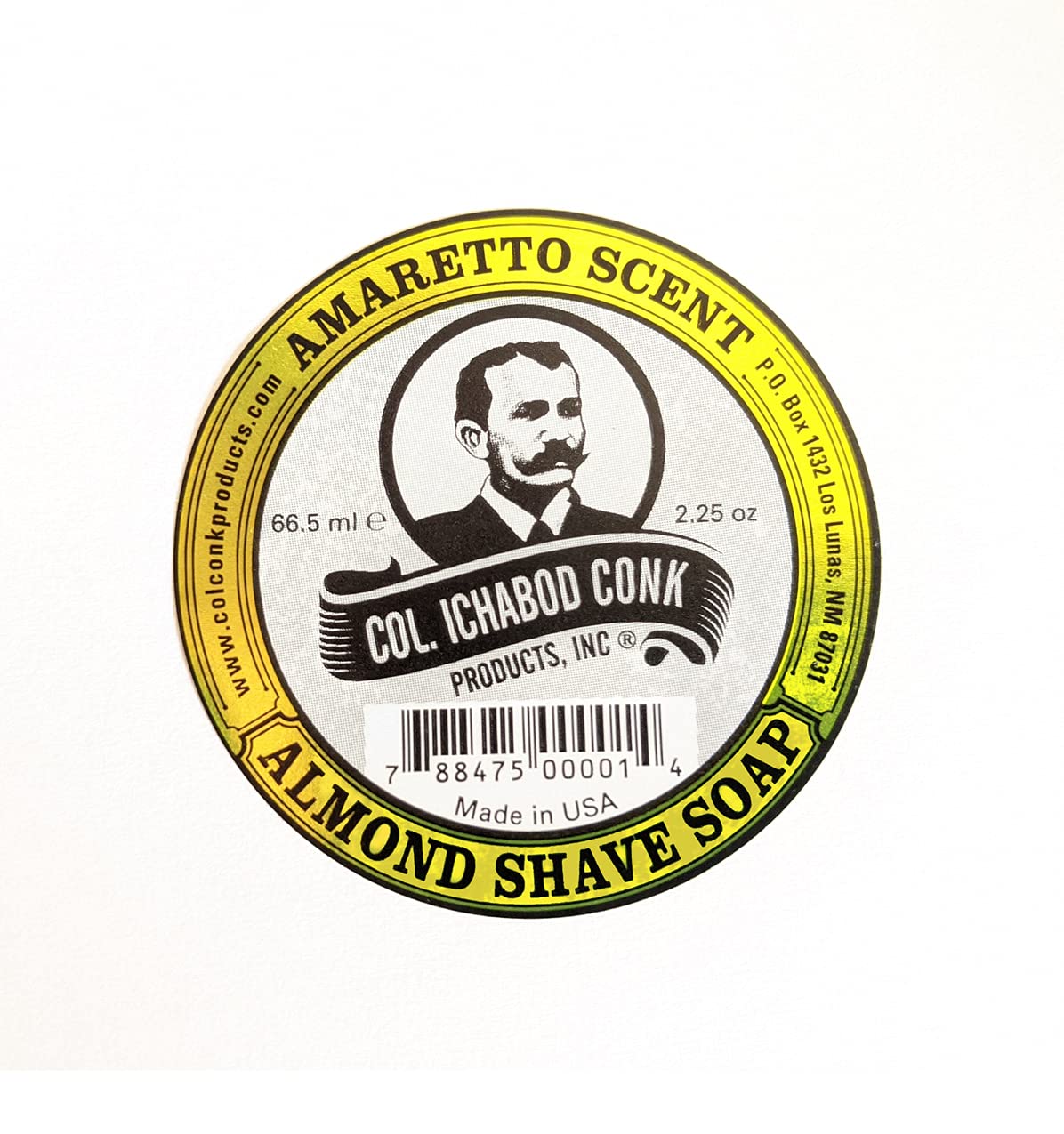 COL CONK ALMOND SHAVE SOAP