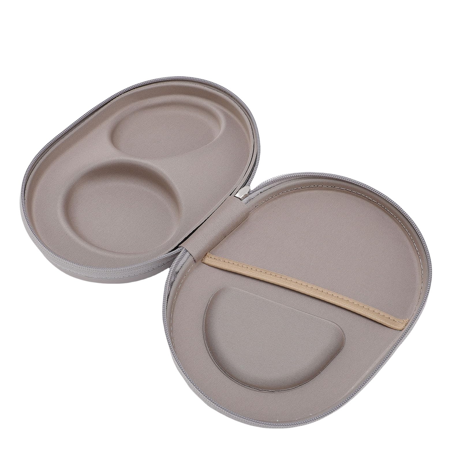 Acouto Custodia Rigida per Cuffie Custodia da Viaggio Protettiva Portatile in Pelle PU EVA Adatta per Cuffie QC Ultra QC Ultra con Rigida Adatta per UltraHard Shell (GREY)