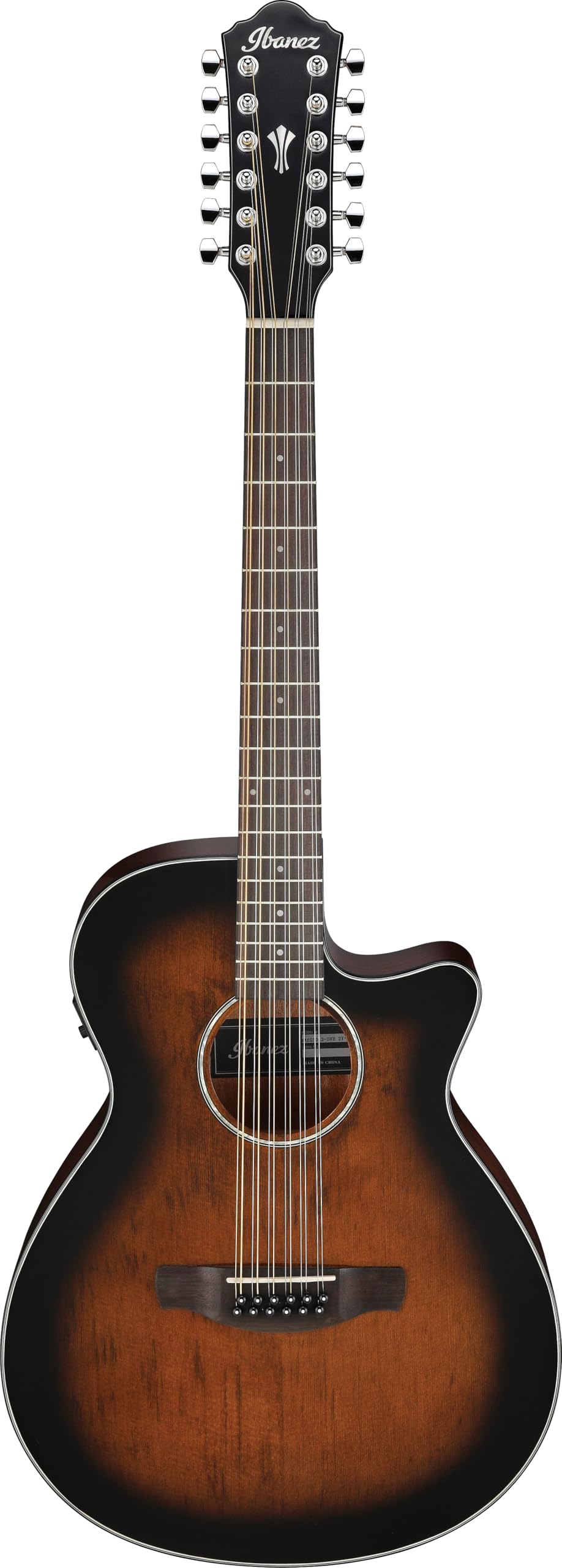 Amazon | Ibanez AEG 12弦 アコースティックエレキギター (ダーク
