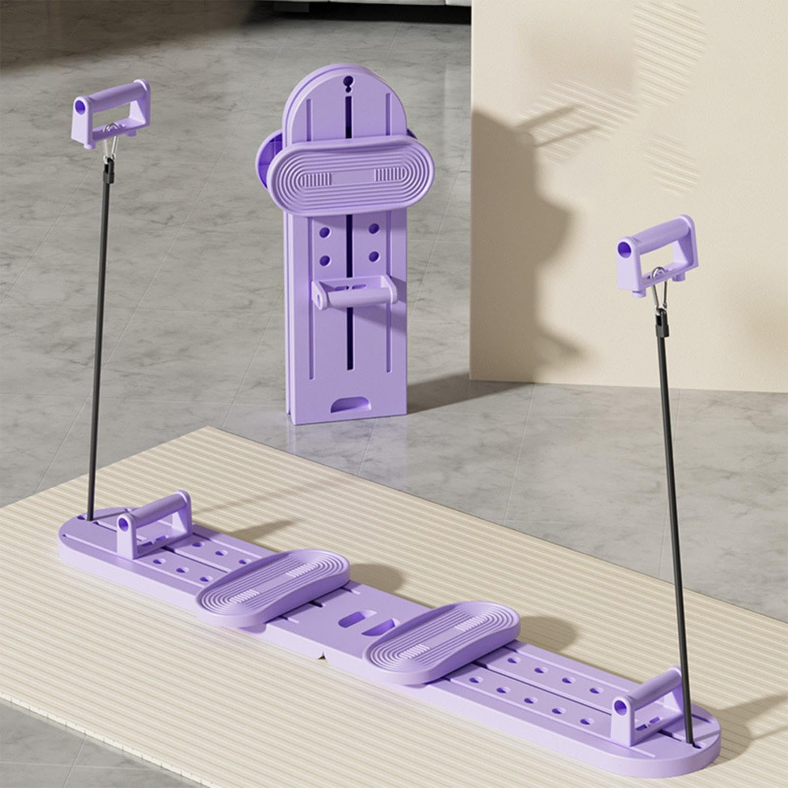 Tabella di flessioni con bande di resistenza,Bande di resistenza più tabella di flessione,Barra di flessione multifunzionale - Tabella di esercizio per muscoli del torace, attrezzatura per esercizi