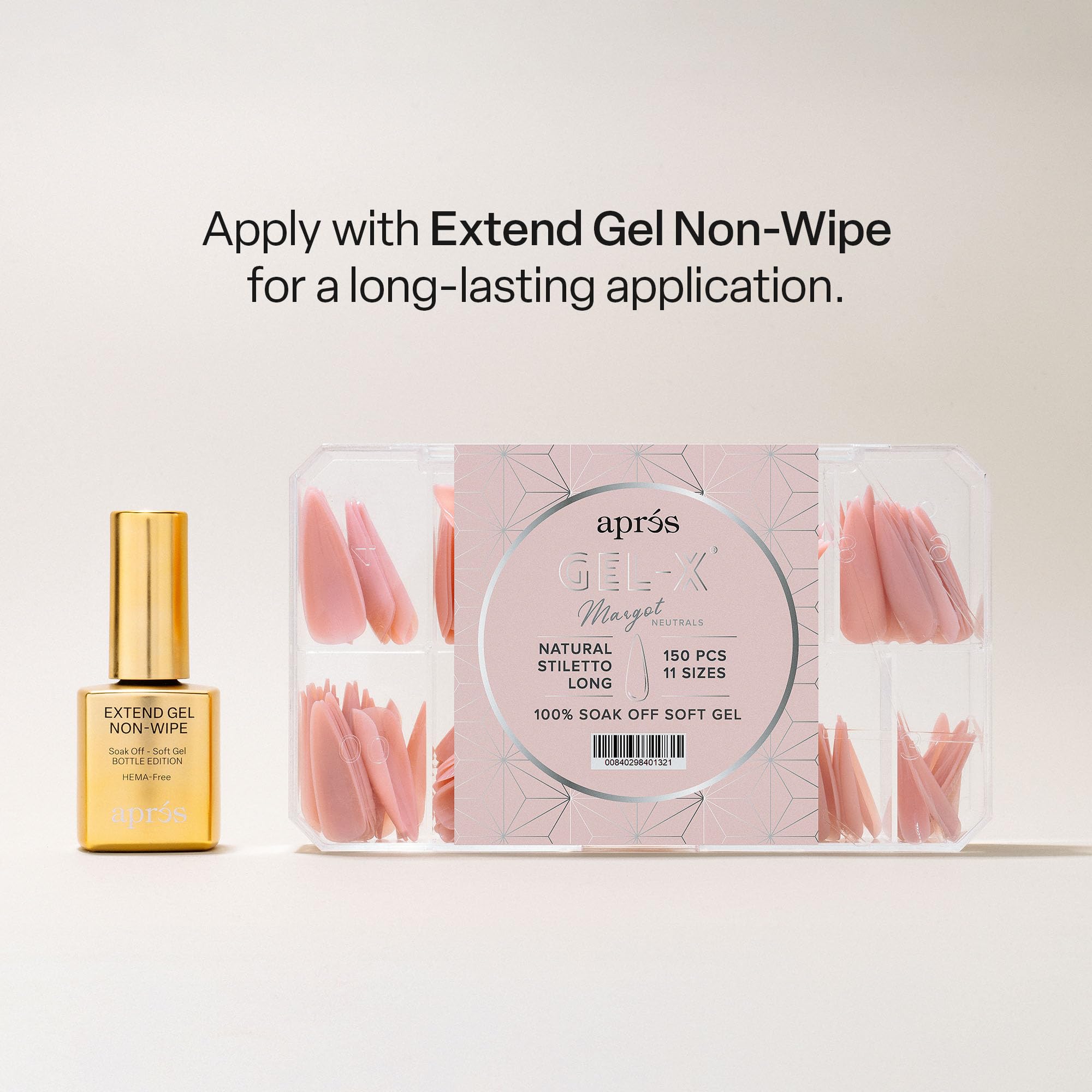 Amazon | Apres Neutrals Gel-X アレックス ネイルチップボックス、11