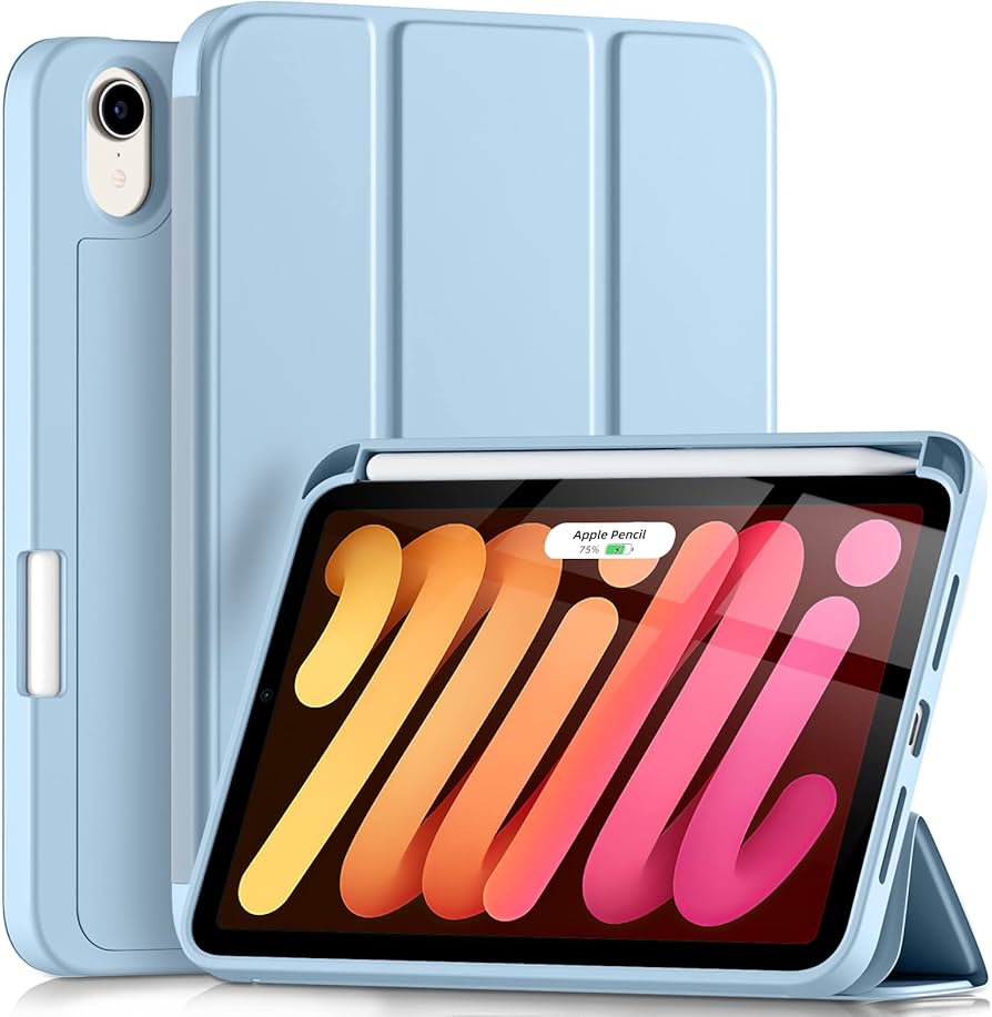 Apple iPad mini A17Pro ブルーセルラーモデルケース付き