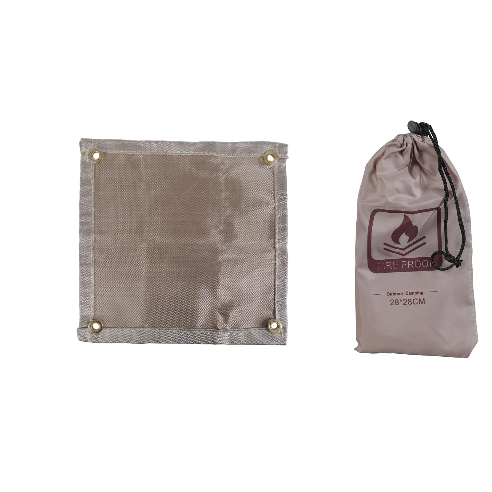 YROHGKPN Proof Barbecue Mat Practical Flame Retardant Insulation Pad Blanket for BBQ and Outdoor Backpacking Proof Mat