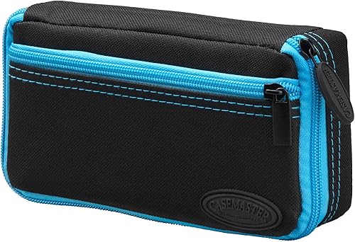 Miniatura 10 de Casemaster Plazma - Estuche para dardos de punta suave y de acero, tiene capacidad para 3 dardos y cuenta con tubo de almacenamiento integrado y